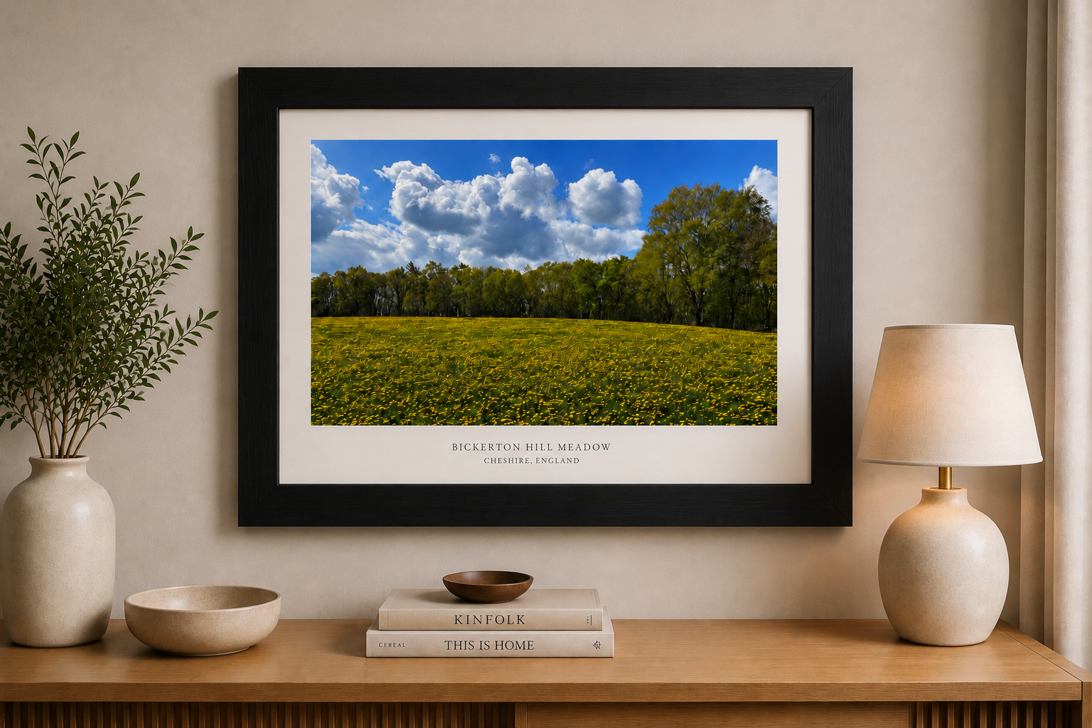 Bickerton Hill Meadow 2 Limited Edition A2 Print /50