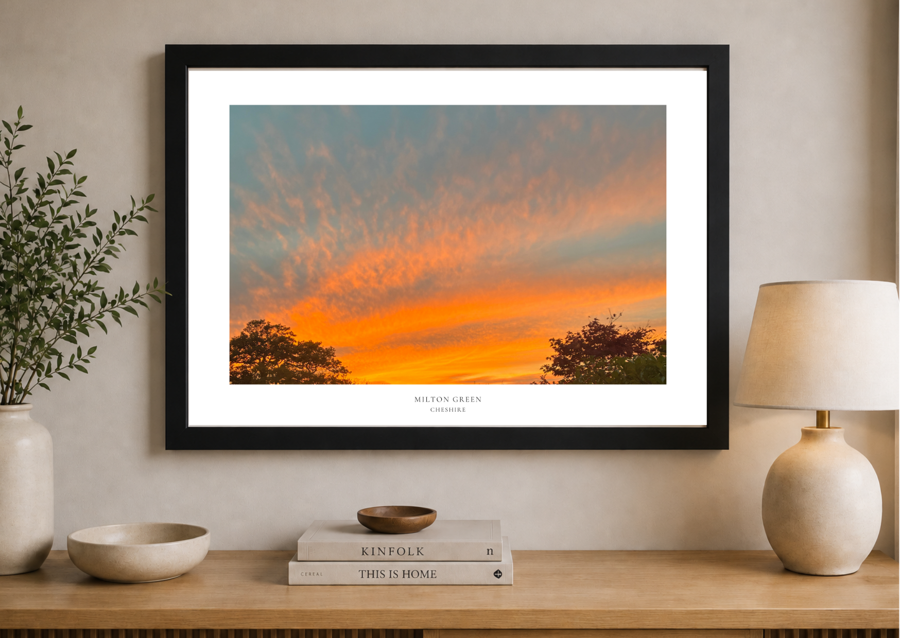 Milton Green Sunset Limited Edition A2 Print /50