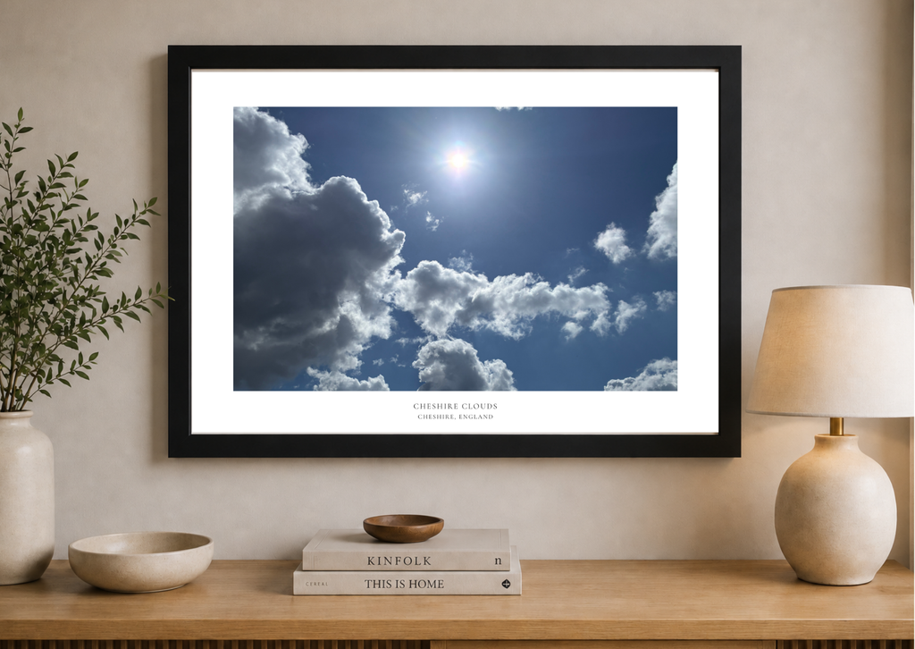 Cheshire Clouds Limited Edition A2 Print /50